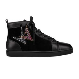 Christian Louboutin: Чёрные кроссовки 