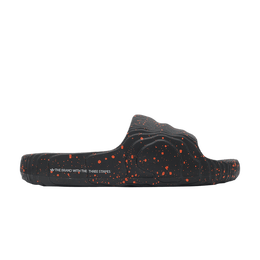 Adidas: Чёрные шлёпанцы  Adilette