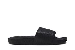 Adidas: Чёрные шлёпанцы  Adilette Boost