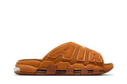 Nike: Коричневые шлёпанцы  Air More Uptempo