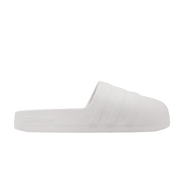 Adidas: Белые шлёпанцы  Adilette