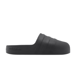 Adidas: Чёрные шлёпанцы  Adilette