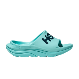 HOKA: Синие шлёпанцы 