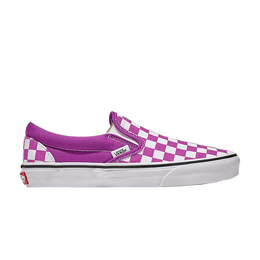 Vans: Фиолетовые мокасины  Classic Slip On