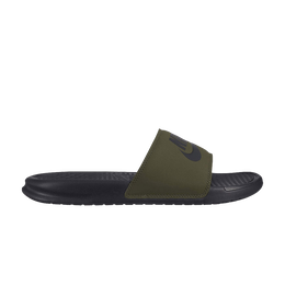 Nike: Чёрные шлёпанцы  Benassi JDI
