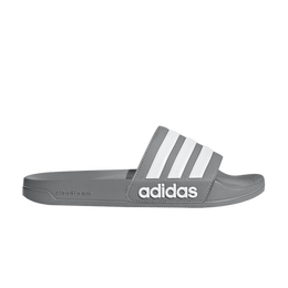 Adidas: Серые шлёпанцы  Cloudfoam