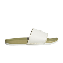 Adidas: Белые шлёпанцы  Adilette