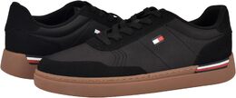 Tommy Hilfiger: Чёрные кроссовки  Multi