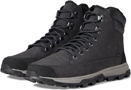 Timberland: Чёрные ботинки 