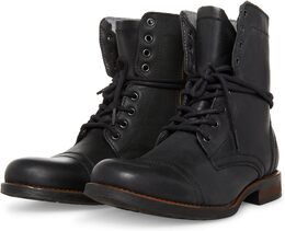 Steve Madden: Чёрные ботинки 