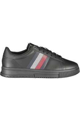 Tommy Hilfiger: Чёрные кеды 