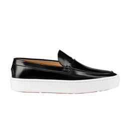 Christian Louboutin: Чёрные кроссовки 