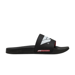 PUMA: Чёрные шлёпанцы  Leadcat