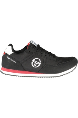Sergio Tacchini: Чёрные кроссовки 