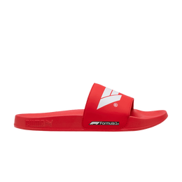 PUMA: Красные шлёпанцы  Leadcat