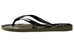 Havaianas: Зелёные шлёпанцы 