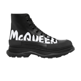 Alexander McQueen: Чёрные ботинки  Tread Slick