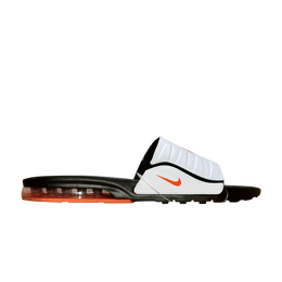 Nike: Чёрные шлёпанцы  Air Max