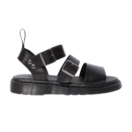 Dr. Martens: Чёрные кроссовки 