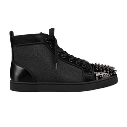 Christian Louboutin: Чёрные кроссовки 
