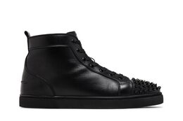 Christian Louboutin: Чёрные кроссовки 