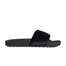 Adidas: Чёрные шлёпанцы  Adilette Boost