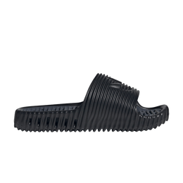 Adidas: Чёрные шлёпанцы  Adilette