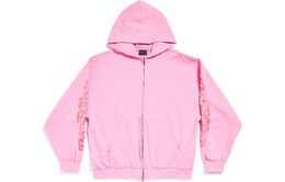Balenciaga: Розовая толстовка 
