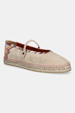 Missoni: Бежевые мокасины 