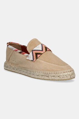 Missoni: Бежевые мокасины 