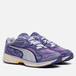 Puma: Фиолетовые кроссовки 
