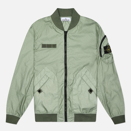 Stone Island: Зелёная куртка  Membrana