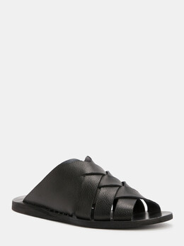 Officine Creative: Чёрные шлёпанцы 