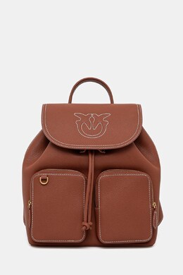 Pinko: Коричневый рюкзак 