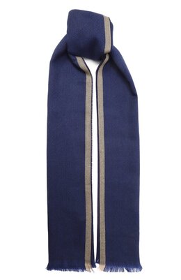 Brunello Cucinelli: Синий шарф 