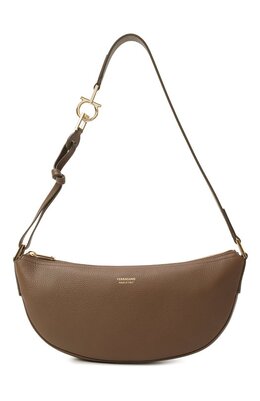 Ferragamo: Коричневая сумка 