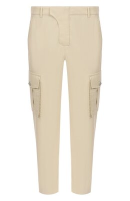 Balmain: Хлопковые брюки 