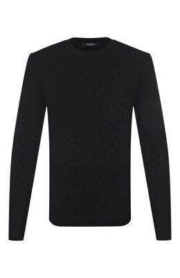 Balmain: Хлопковый свитер 