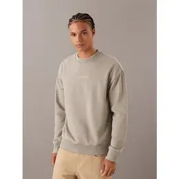 CALVIN KLEIN: Свитшот цвета хаки 