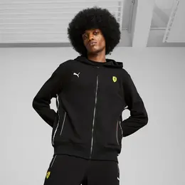 PUMA: Чёрная толстовка  Ferrari