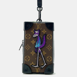 Louis Vuitton: Коричневая сумка 