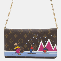 Louis Vuitton: Розовая сумка  Pochette