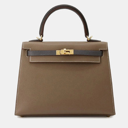 Hermes: Чёрная сумка на руку  Kelly
