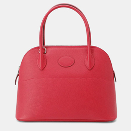 Hermes: Красная сумка на руку 
