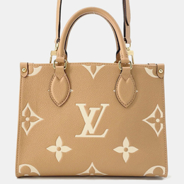 Louis Vuitton: Двухцветная сумка-шоппер 