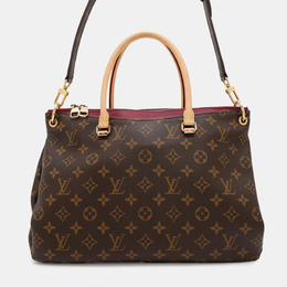 Louis Vuitton: Коричневая сумка 