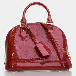 Louis Vuitton: Красная сумка  Alma BB