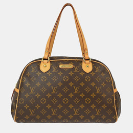 Louis Vuitton: Коричневая сумка 