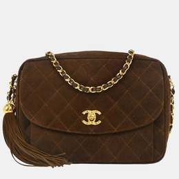 Chanel: Коричневая сумка 