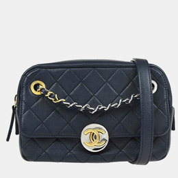 Chanel: Синяя сумка 